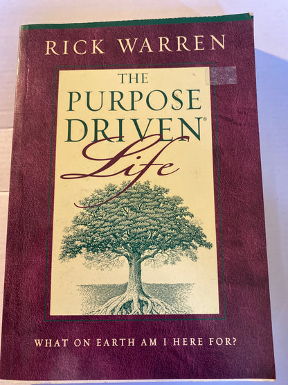 The Purpose Driven Life by Rick Warren | Pre-Loved Book