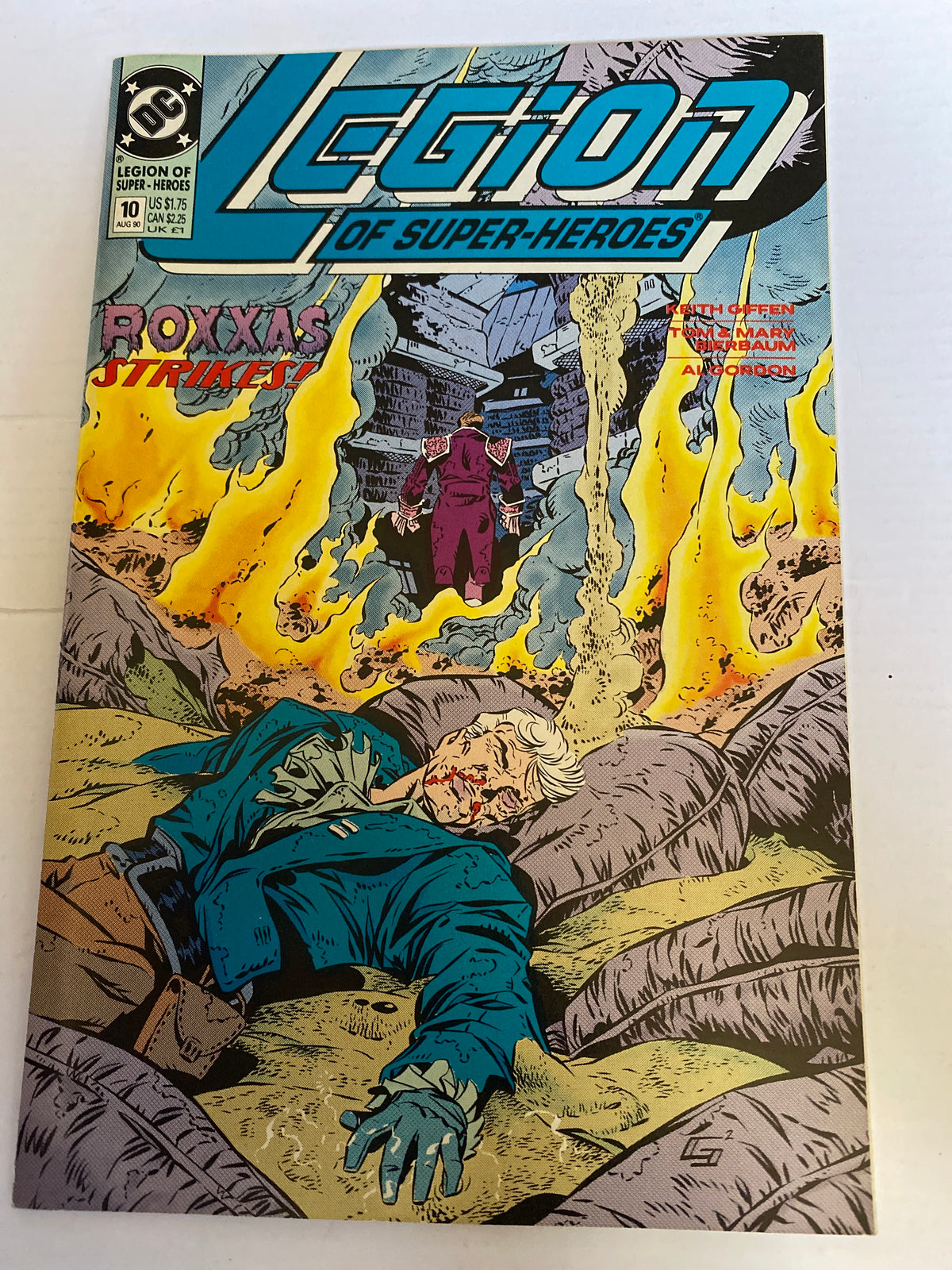 Legion of Super-Heroes – DC Comics, August 1990