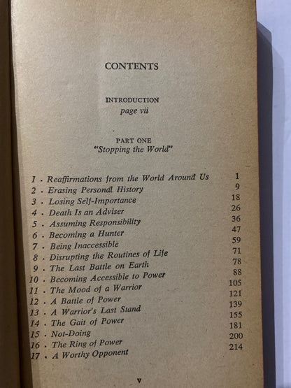 Journey to Ixtlan by Carlos Castaneda