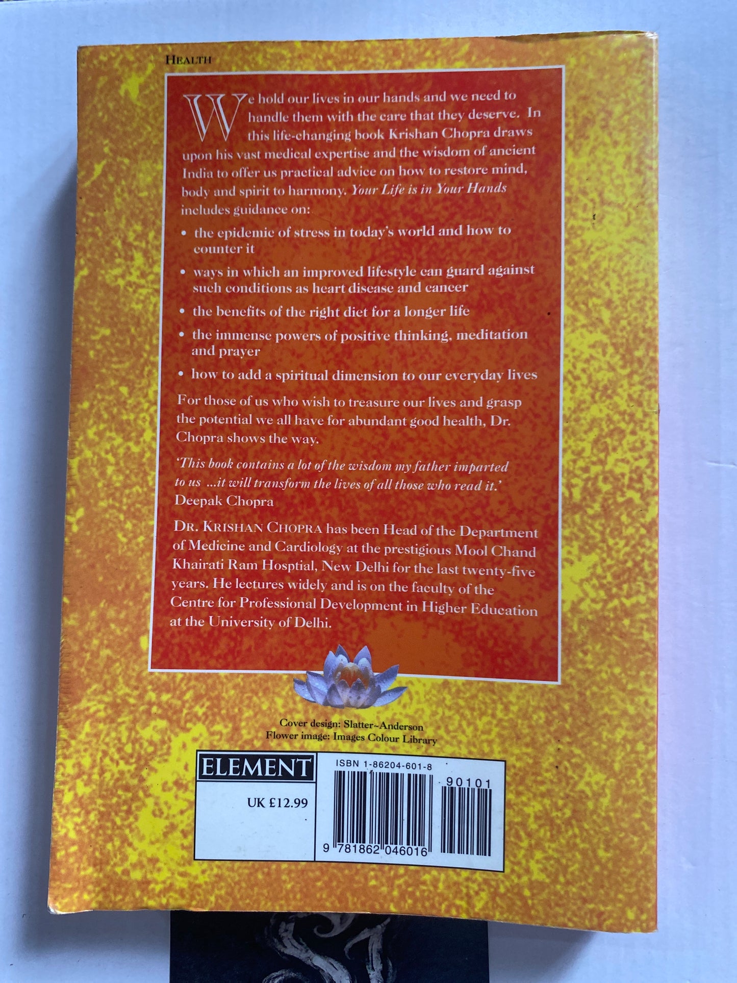 Your Life Is in Your Hands by Krishan Chopra