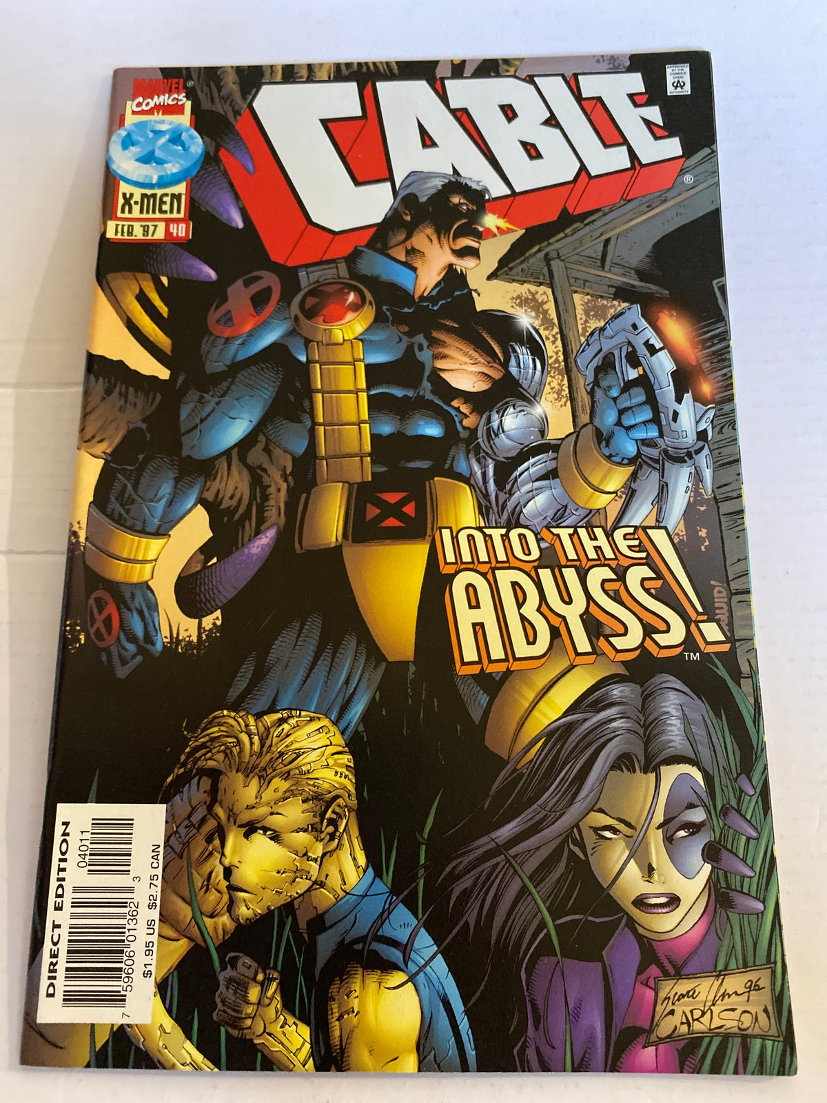 Cable: Into the Abyss Comic – Marvel X-Men, February 1997