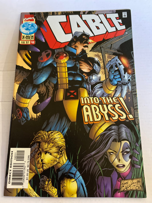 Cable: Into the Abyss Comic – Marvel X-Men, February 1997