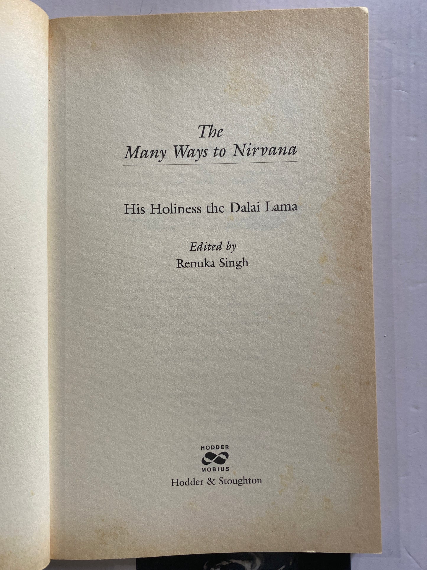 The Many Ways to Nirvana by Dalai Lama