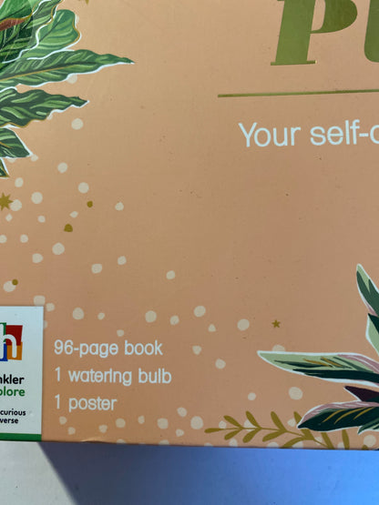 The Power of Plants Self-Care & Plant-Care Kit | Book, Watering Bulb & Poster