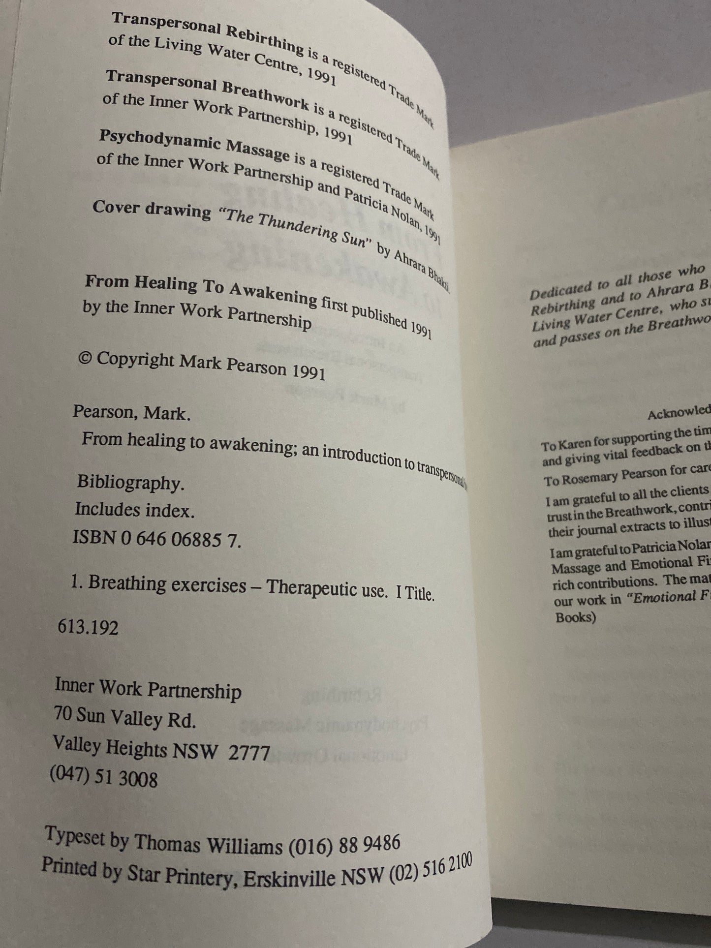 From Healing to Awakening – Mark Pearson