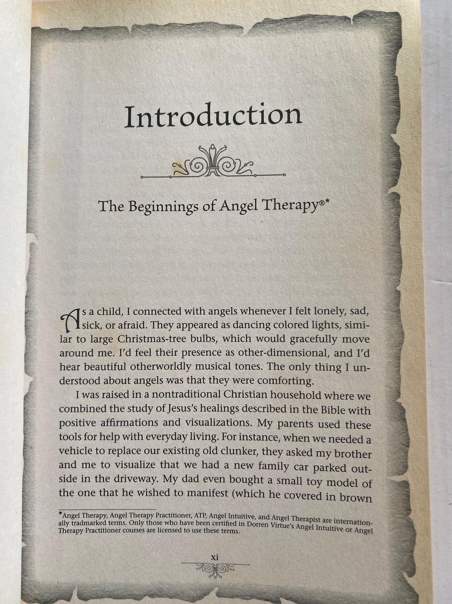 The Angel Therapy Handbook by Doreen Virtue