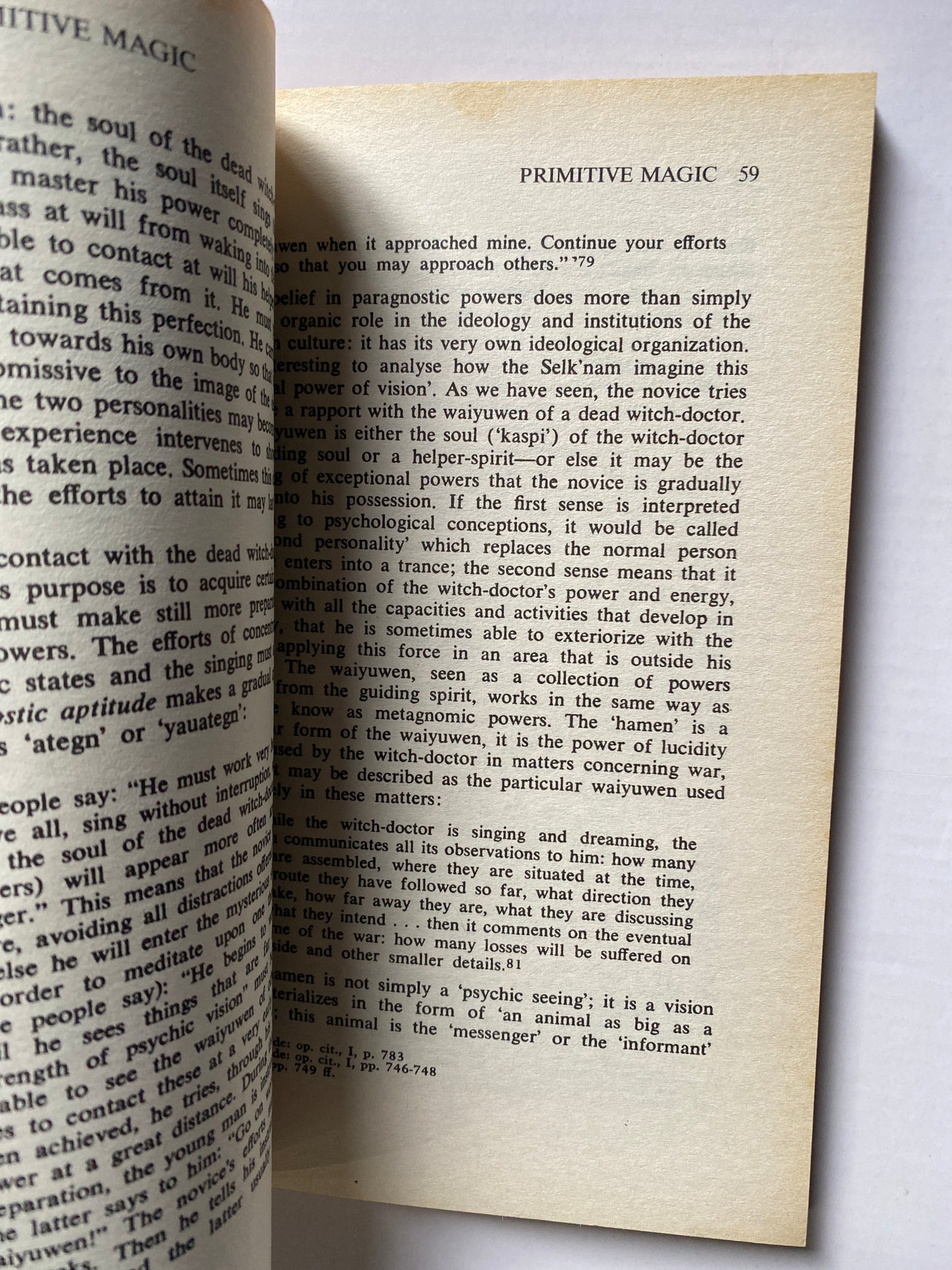 Primitive Magic: The Psychic Powers of Shamans and Sorcerers by Ernesto De Martino