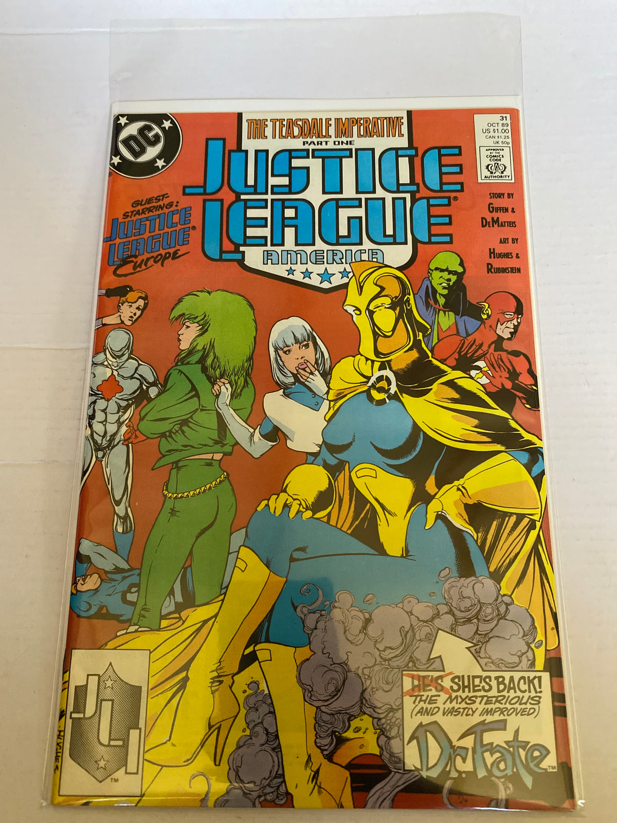 Justice League America: The Teasdale Imperative – October 1989