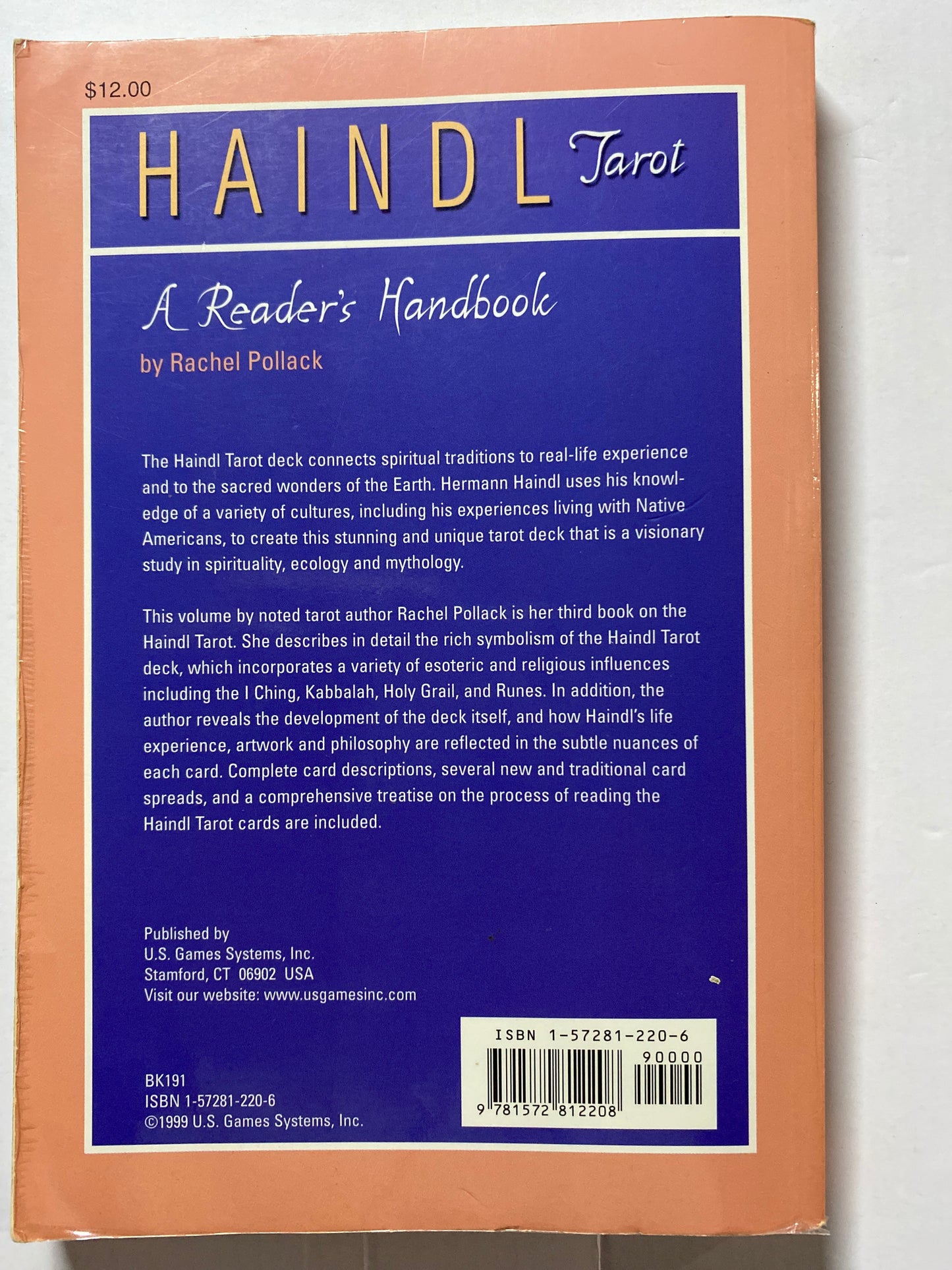 The Haindl Tarot: A Reader's Handbook by Rachel Pollack