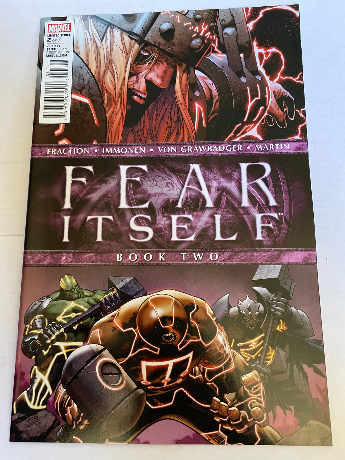 Fear Itself: Book Two – Marvel Limited Series Comic