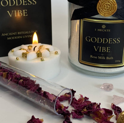 Goddess Vibe — Rose Milk Bath Gift Set