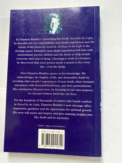 At Peace in the Light by Dannion Brinkley