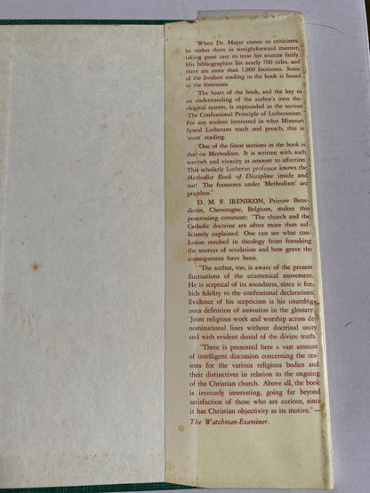 The Religious Bodies of America – F. E. Mayer | 1961 Hardcover