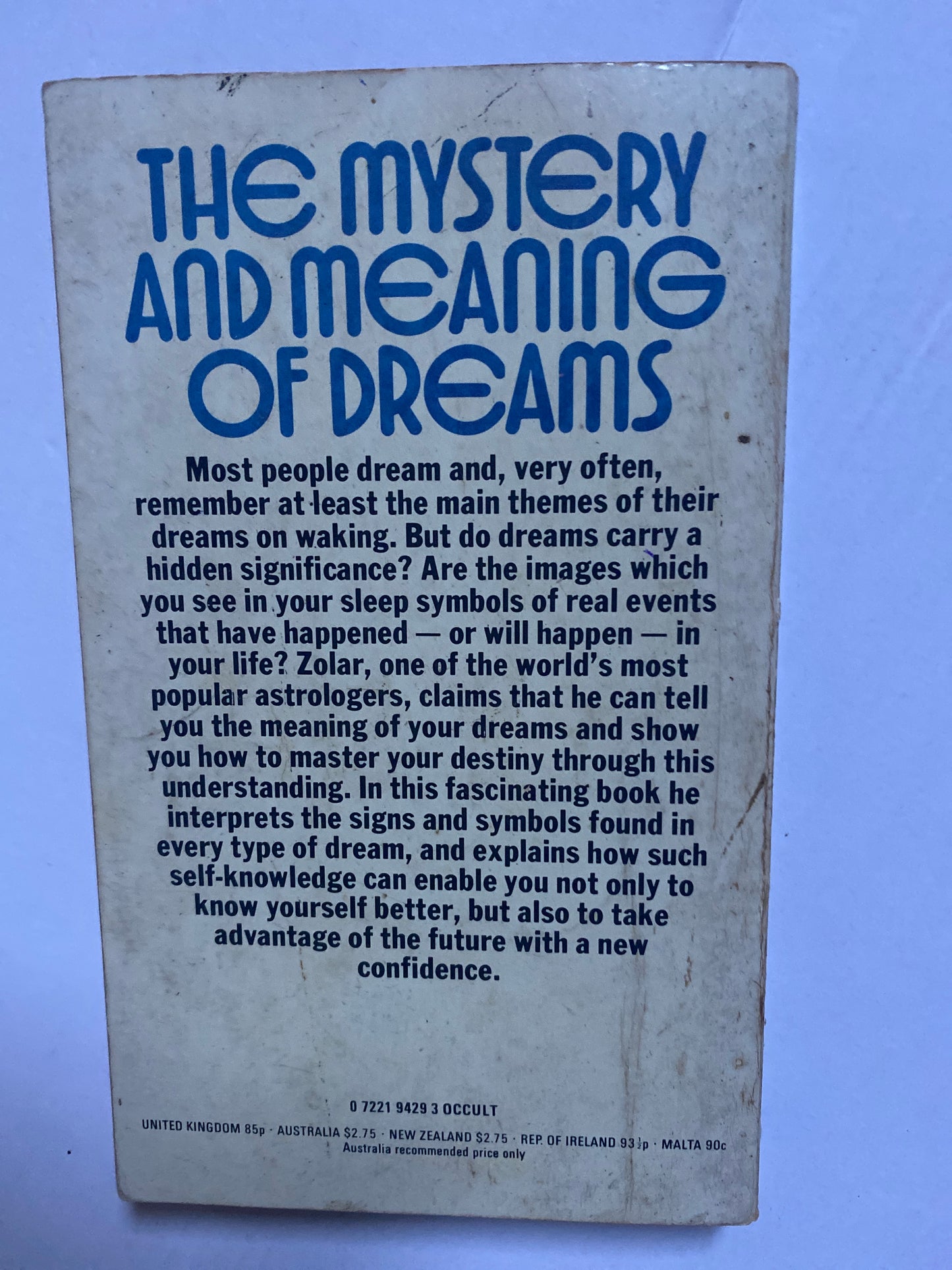 The Interpretation of Dreams by Zolar