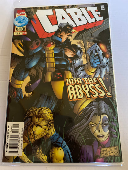 Cable: Into the Abyss Comic – Marvel X-Men, February 1997