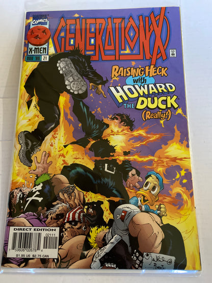 Generation X Comic – Marvel X-Men, November 1996 | Vintage