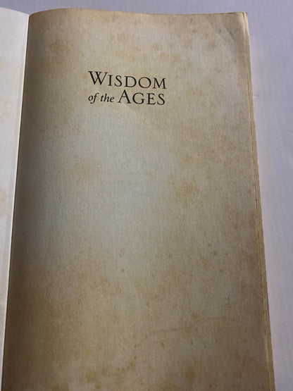 Wisdom of the Ages — Dr Wayne W. Dyer ISBN 0732264510