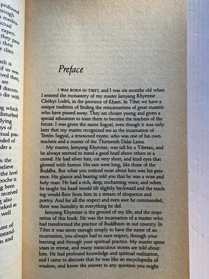 The Tibetan Book of Living and Dying by Sogyal Rinpoche (1995)