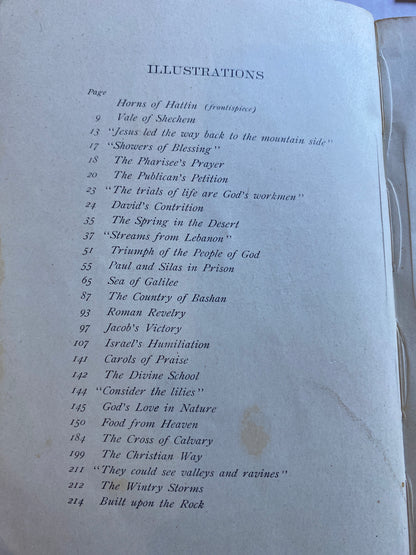 Antique Thoughts from the Mount of Blessing - Ellen G. White (Price One Shilling Edition)