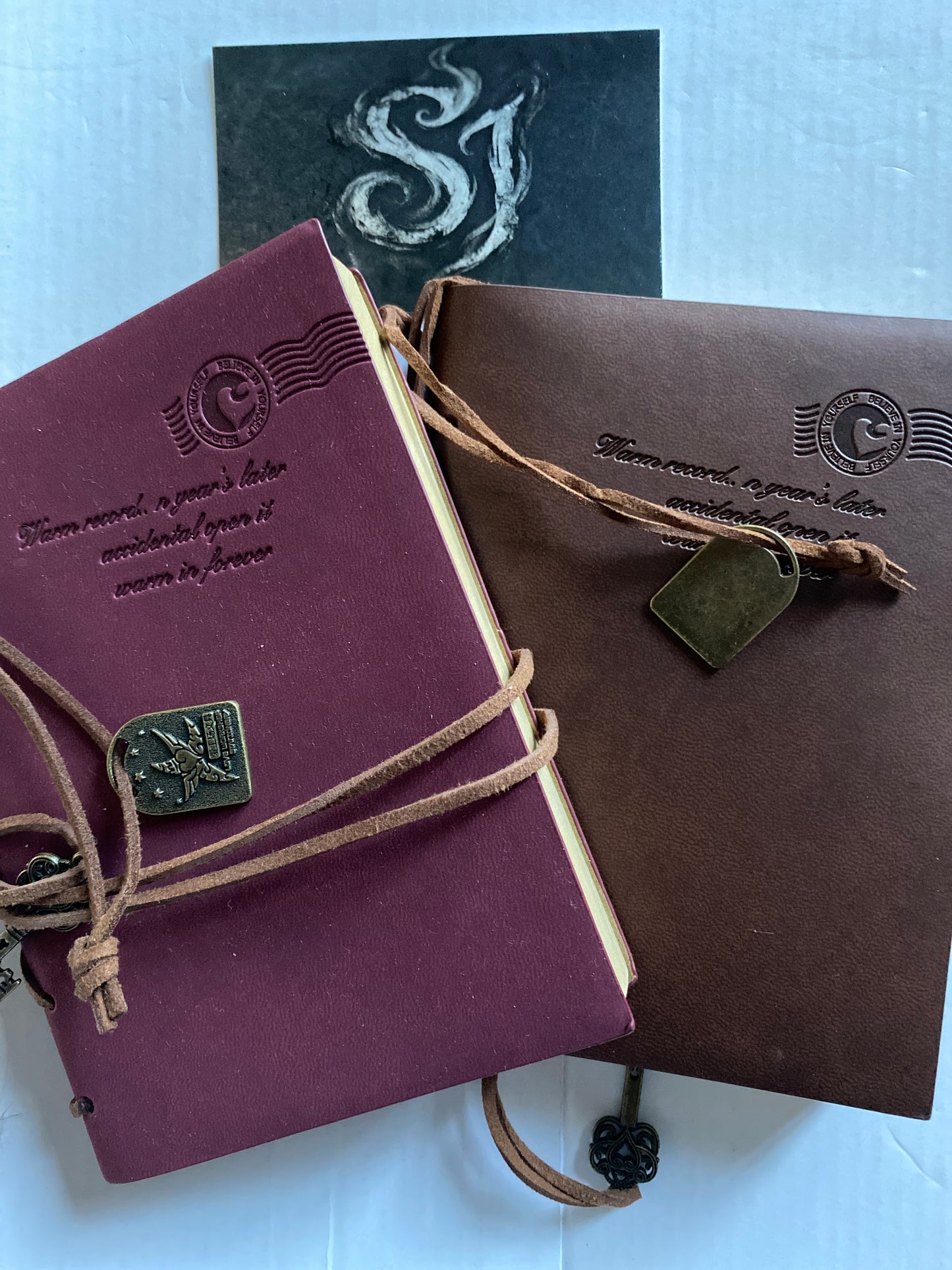Rustic Leather-Style Journal | Spirit & Journey Co.