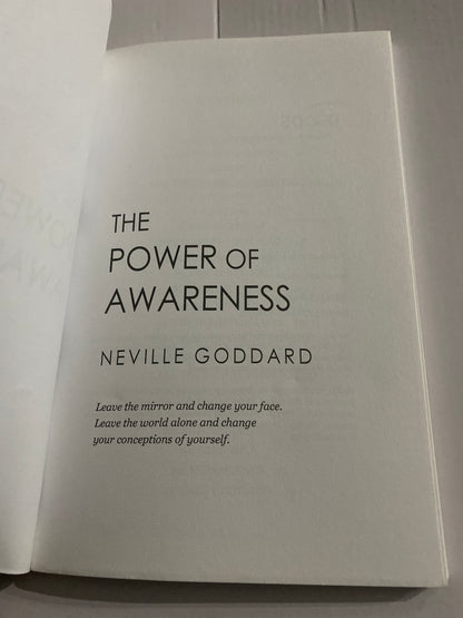 The Power of Awareness – Neville Goddard