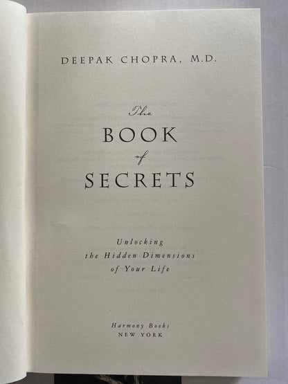 The Book of Secrets by Deepak Chopra
