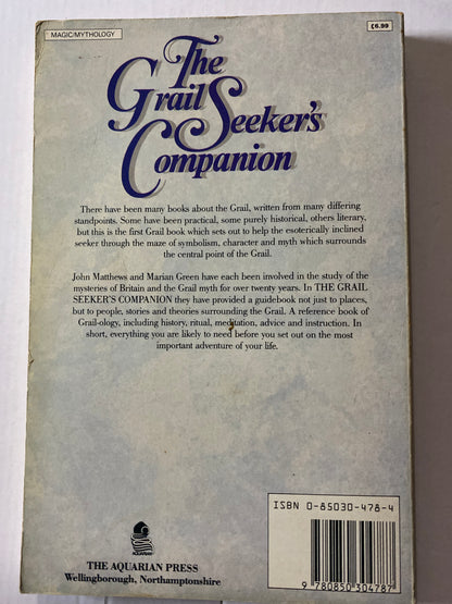 Grail Seeker's Companion: A Guide to the Grail Quest in the Aquarian Age by John Matthews & Marian Green