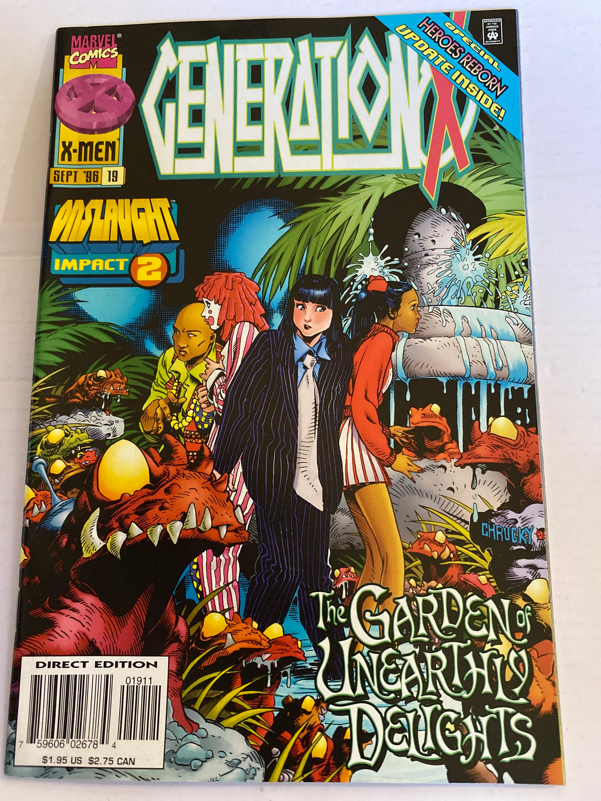 Generation X Comic – Marvel X-Men, September 1996 | Vintage