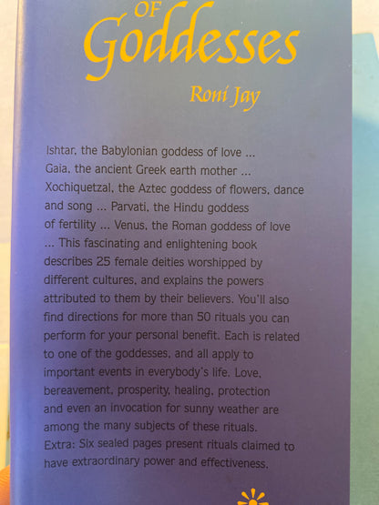 The Book of Goddesses by Ronni Jay | Pre-Loved Hardcover