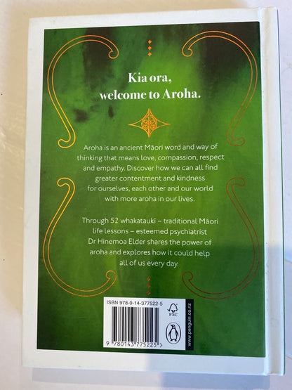 Aroha by Dr Hinemoa Elder 2020 Hard Cover