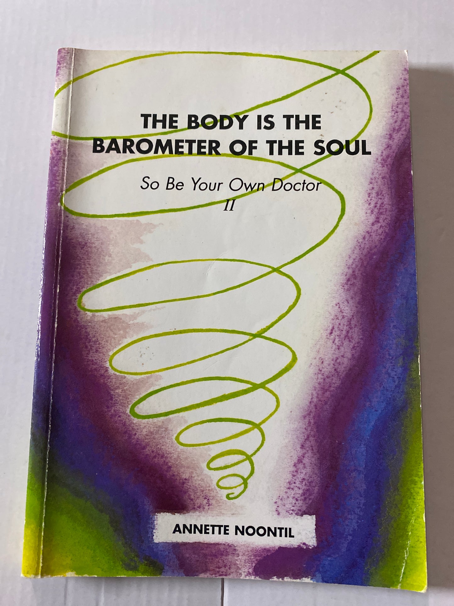 The Body is the Barometer of the Soul: So Be Your Own Doctor by Annette Noontil