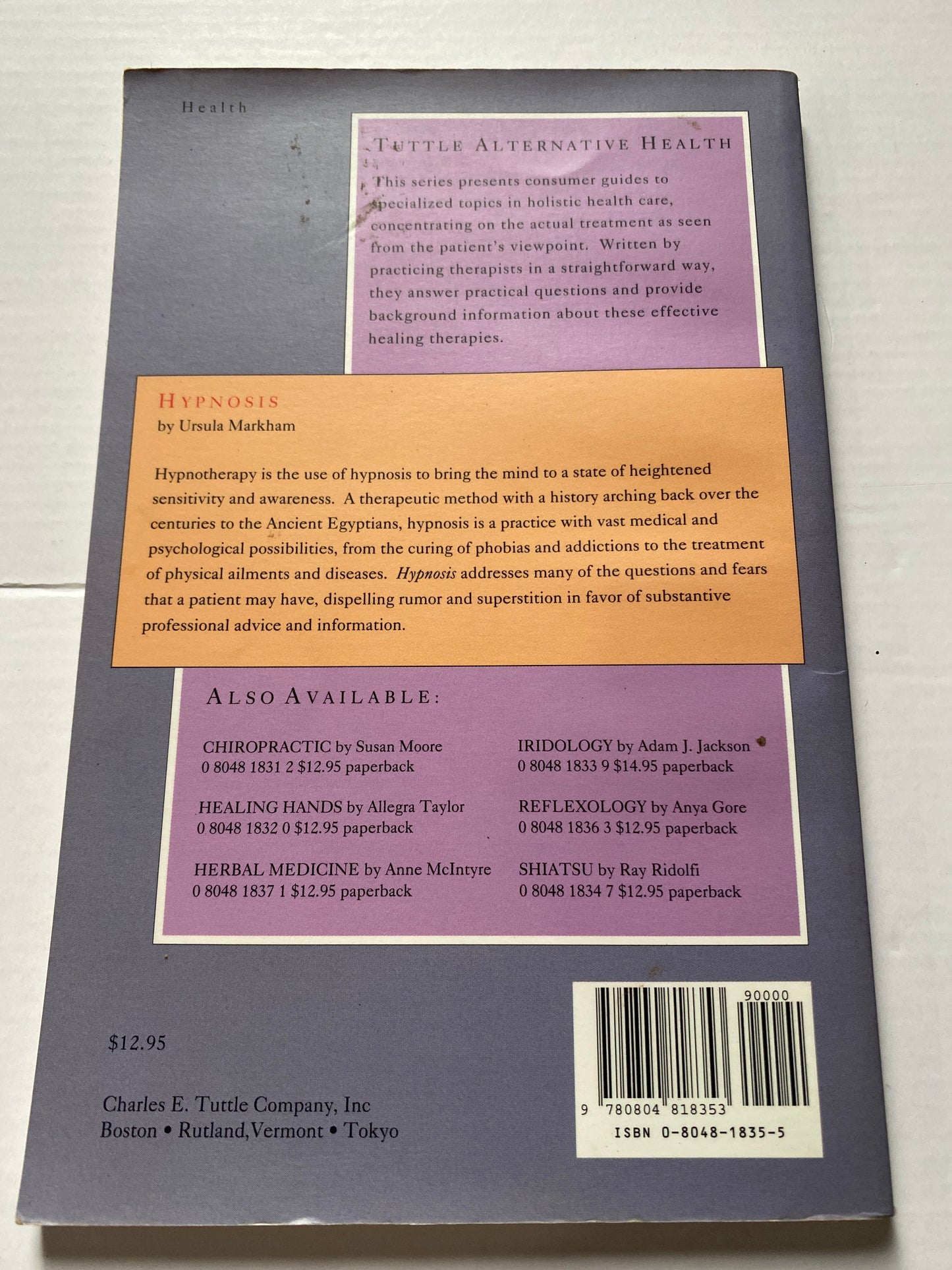 Hypnosis by Ursula Markham (1993)