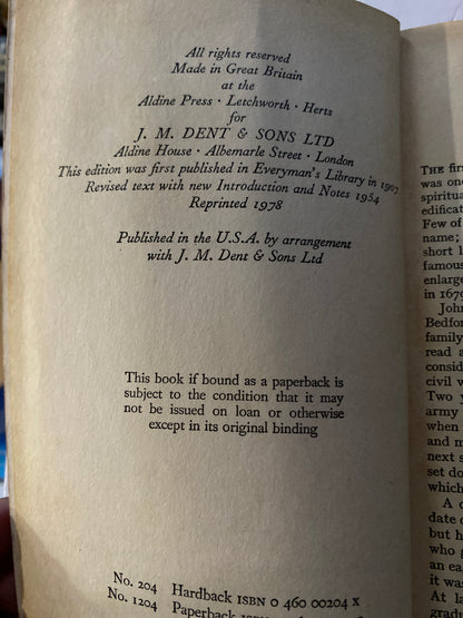 The Pilgrim's Progress by John Bunyan