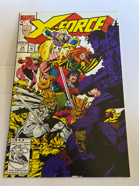 X-Force Comic – Marvel, September 1992 | Vintage Issue