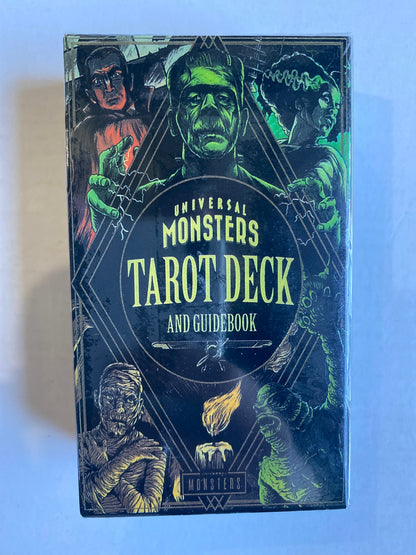 Universal Monsters Style Tarot Deck and Guidebook