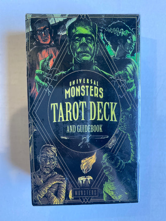 Universal Monsters Style Tarot Deck and Guidebook