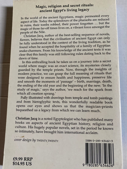 Magic and Mystery in Ancient Egypt by Christian Jacq, Janet M. Davis
