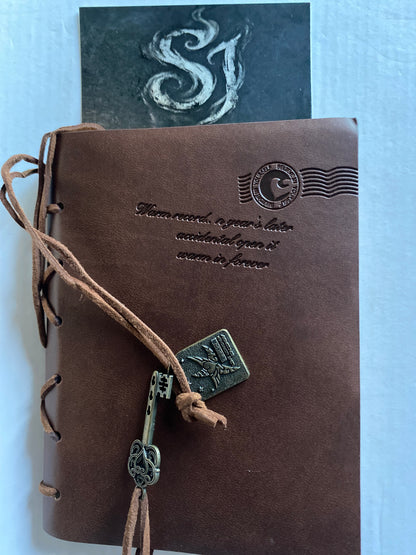 Rustic Leather-Style Journal | Spirit & Journey Co.