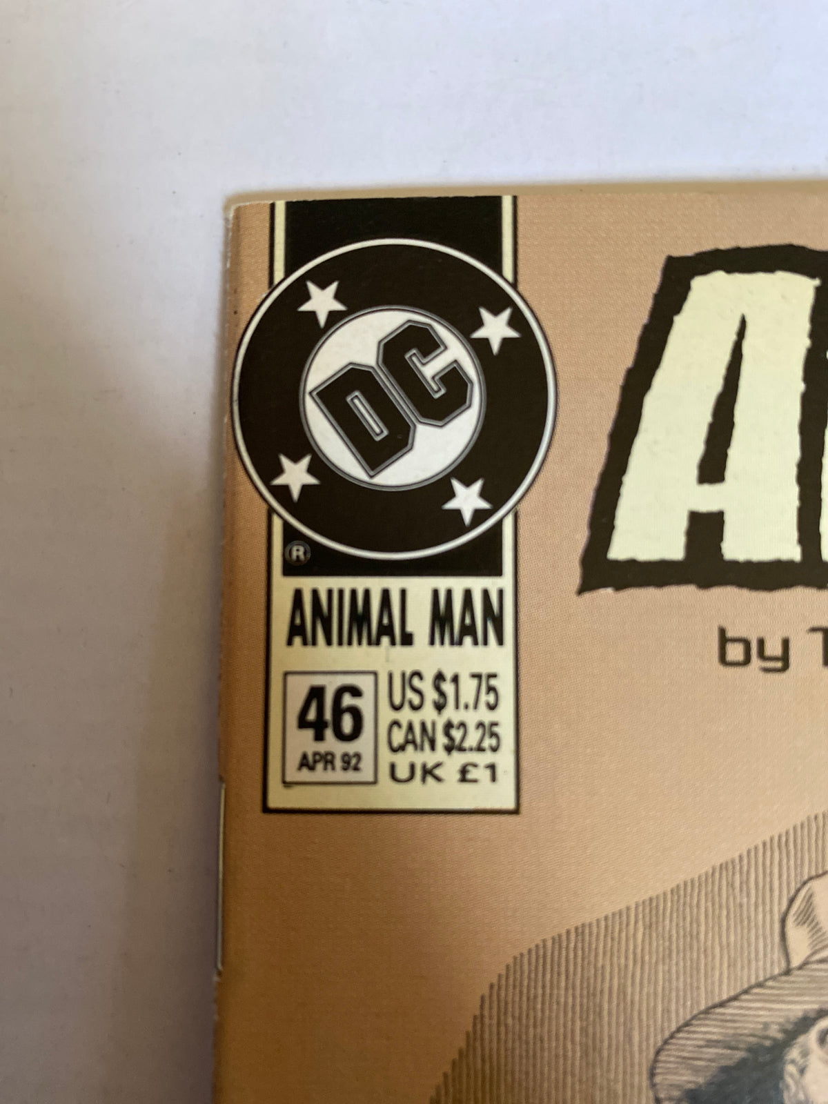 Animal Man – DC Comics, April 1992