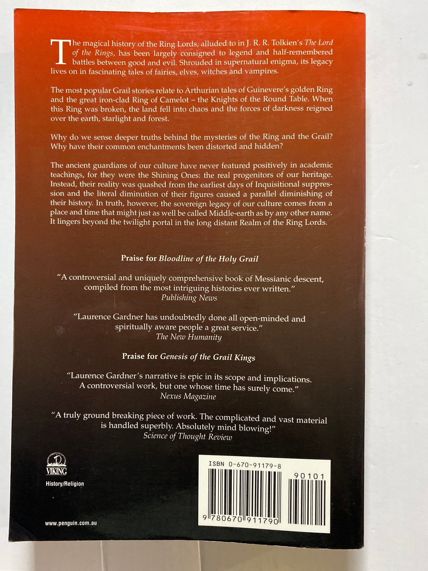 Realm of the Ring Lords: Beyond the Portal of the Twilight World by Laurence Gardner