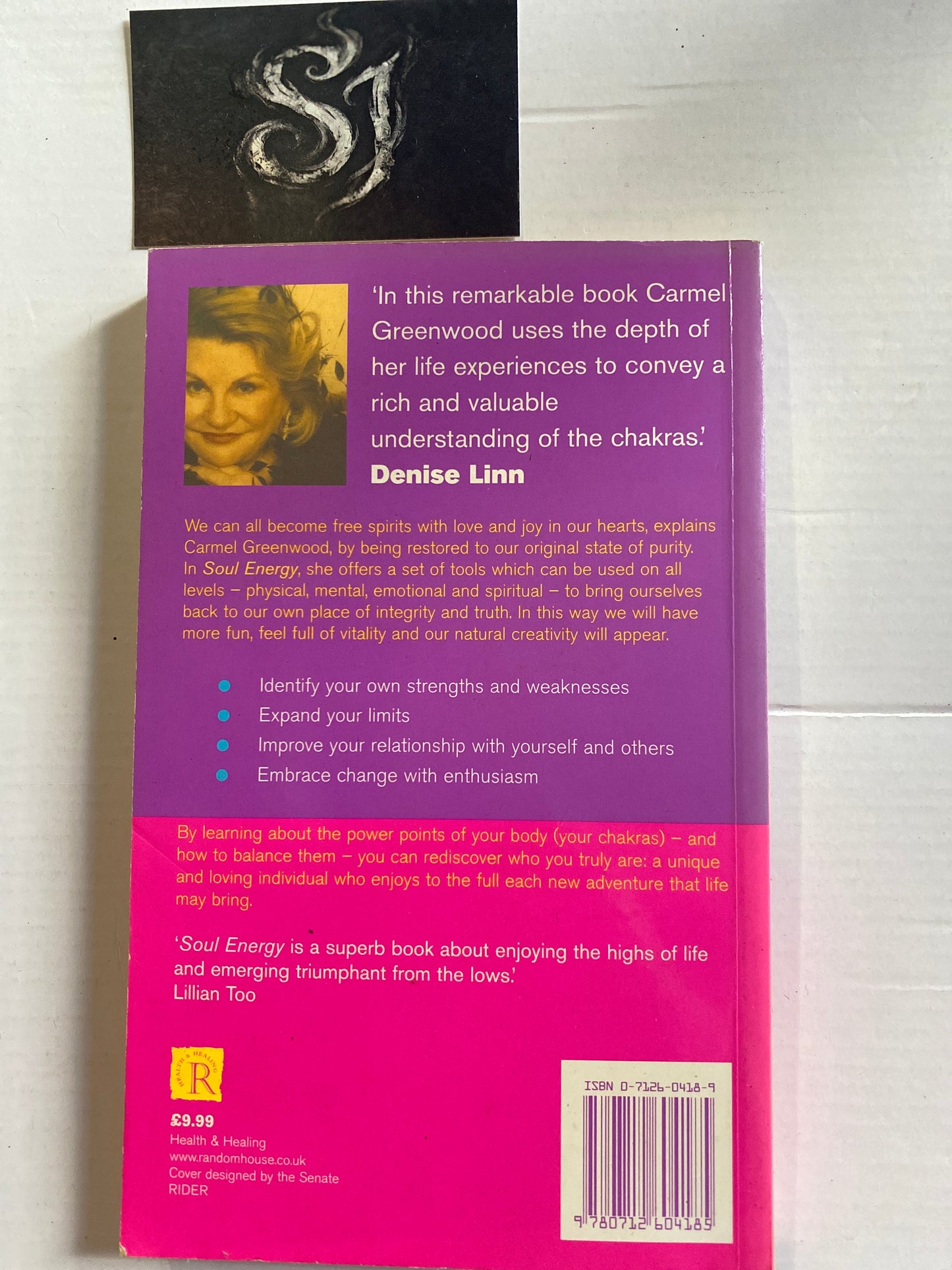 Soul Energy: How to Heal Yourself and Feel Full of Life by Carmel Greenwood