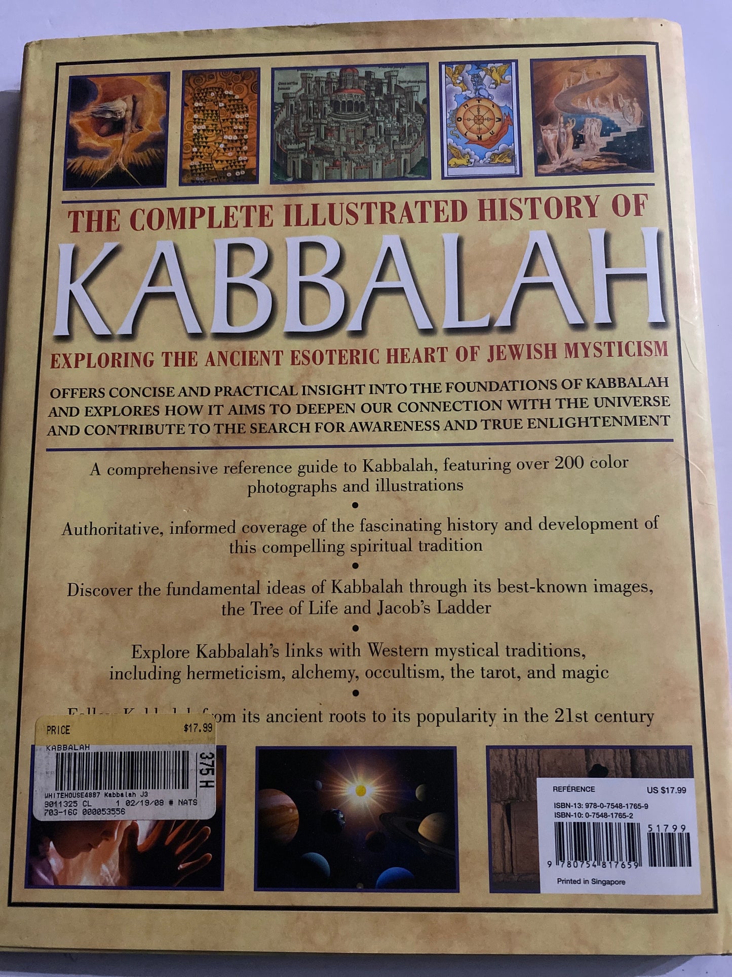 The Complete Illustrated History of Kabbalah – Maggy Whitehouse (Hardcover)
