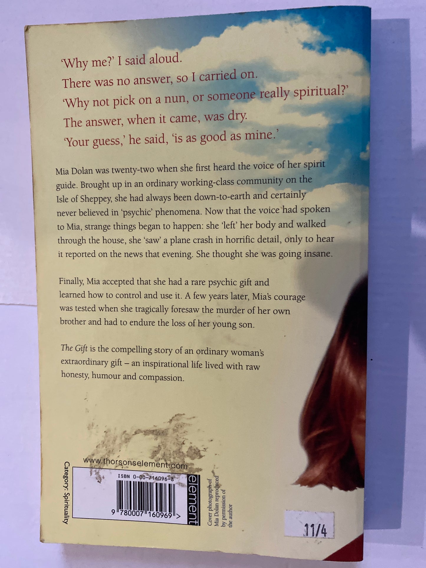 The Gift: The Story of an Ordinary Woman's Extraordinary Power by Mia Dolan