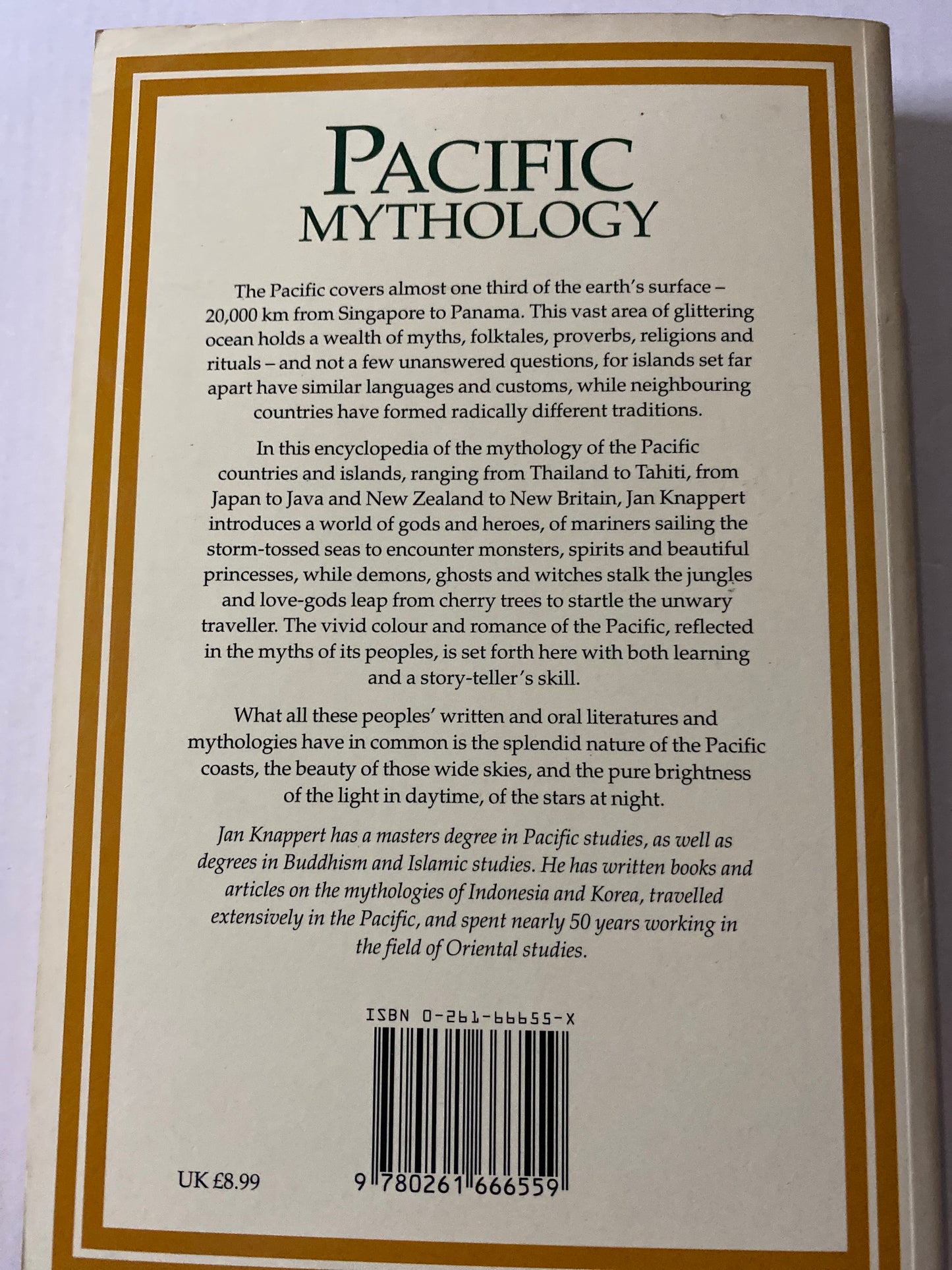 Pacific Mythology: An Encyclopedia of Myth and Legend by Jan Knappert