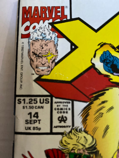 X-Force Comic – Marvel, September 1992 | Vintage Issue