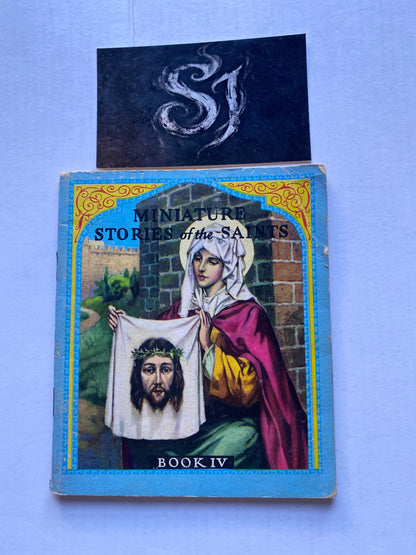 Miniature Stories of the Saints Book IV by Rev. Daniel A. Lord S.J. Rare 1946 Original Catholic Devotional Booklet