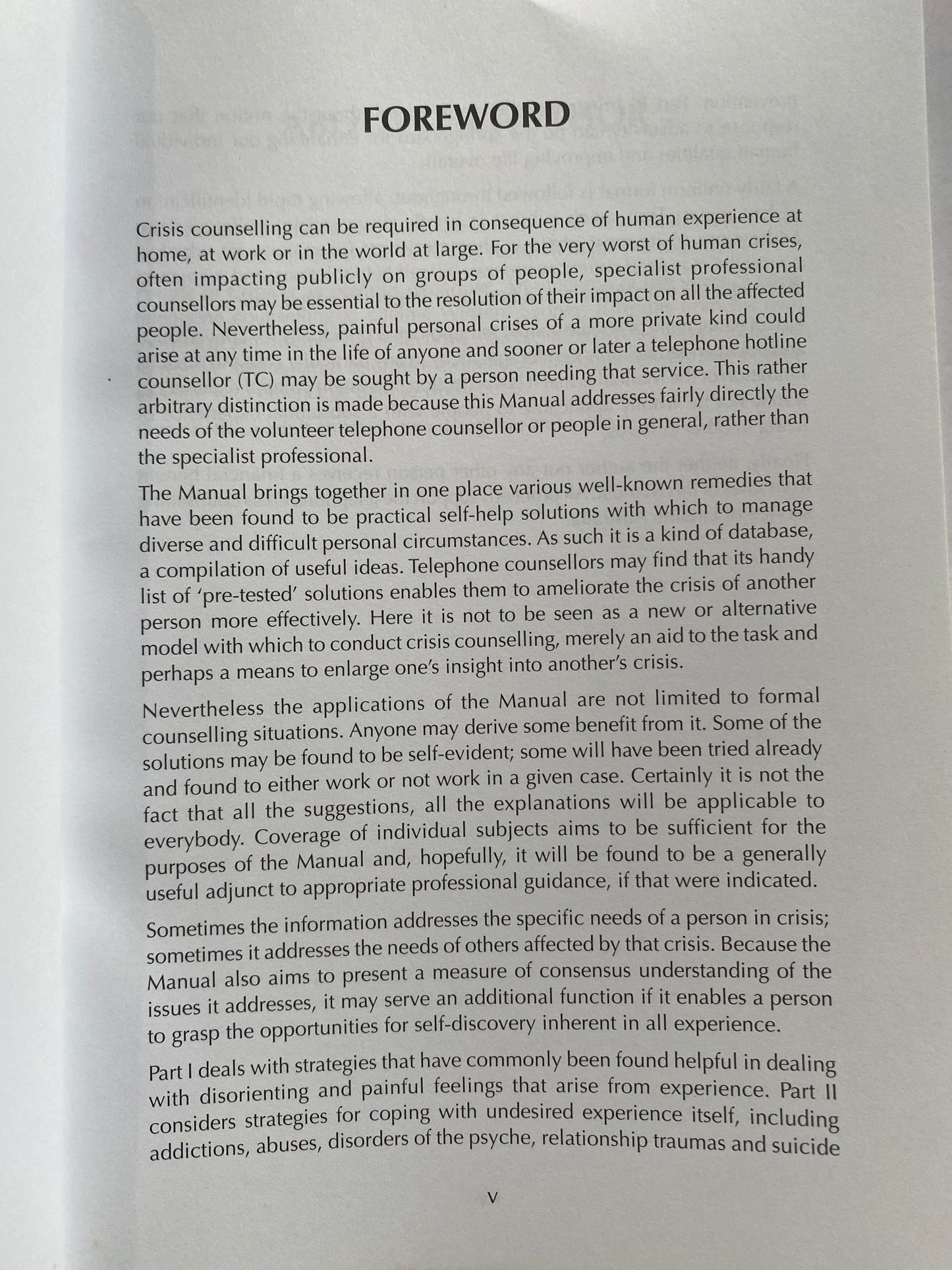 People in Crisis by Ron Hoskinson 2000