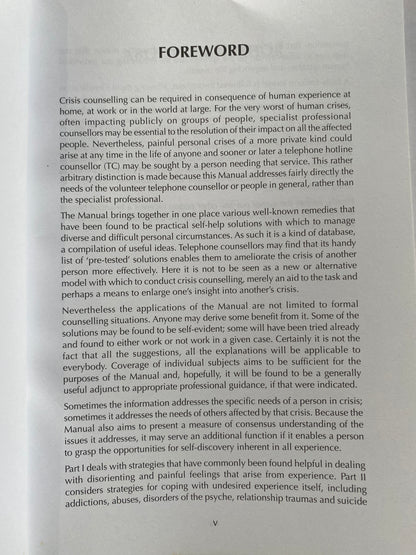 People in Crisis by Ron Hoskinson 2000