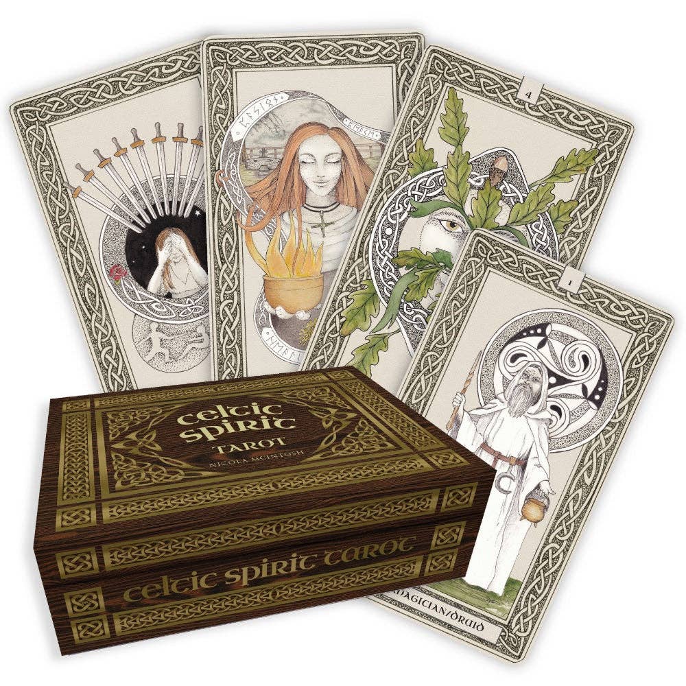 Celtic Spirit Tarot | 92-Card Deck by Nicola McIntosh