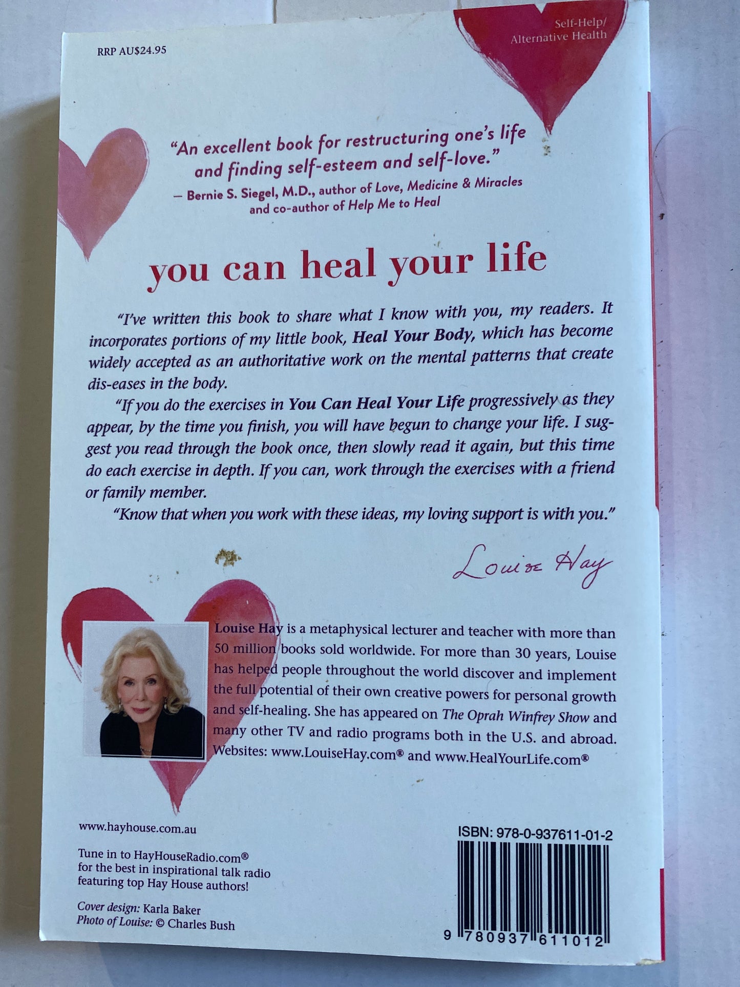 You Can Heal Your Life — Louise L. Hay (Great Condition) (2015)